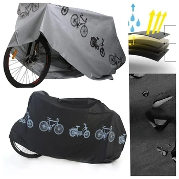 Fahrradabdeckung Outdoor-Schutz MTB Fahrradhülle Abdeckung Wasserdicht Staubdicht Anti-UV Fahrradausrüstung