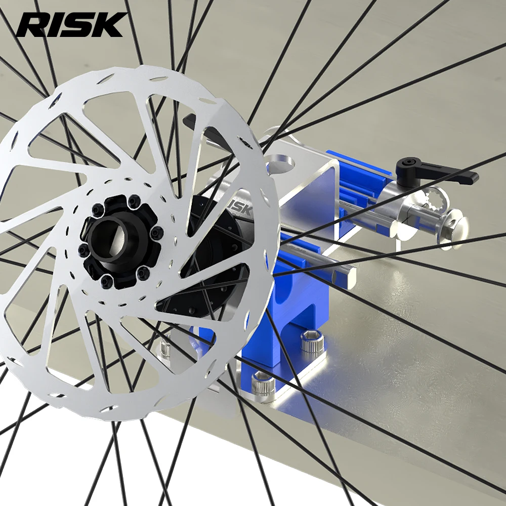 RISK Fahrradfelgen-Radsatz-Reparaturwerkzeug, Werkbank – Image 4
