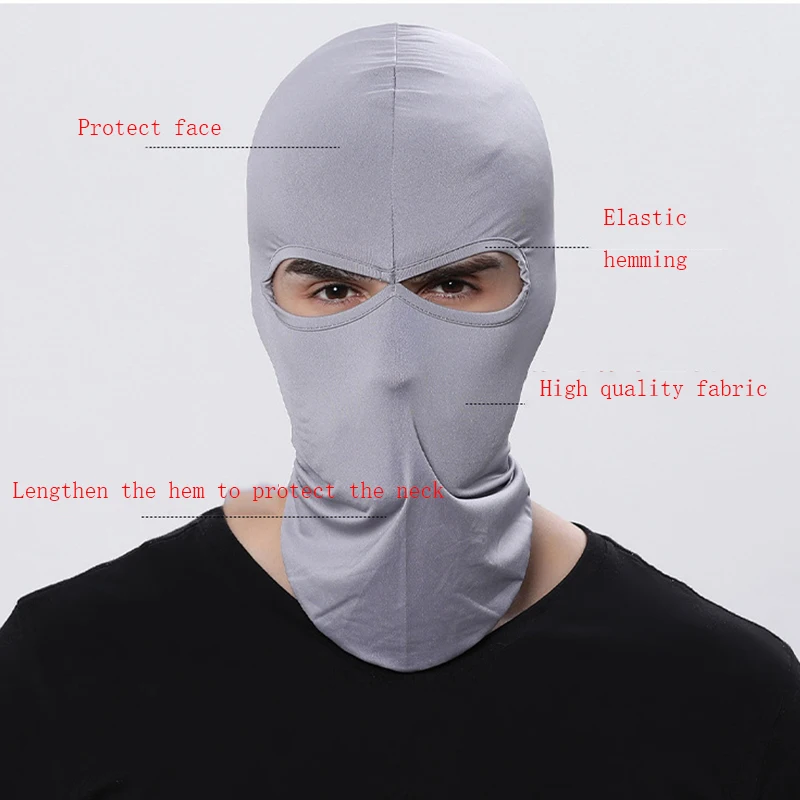 Motorrad Radfahren Sturmhaube Vollgesichts Ski Maske Fahrrad Hut – Image 3