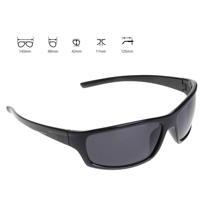 Angeln Radfahren polarisierte Brille Outdoor-Sonnenbrille Sport brille – Image 6