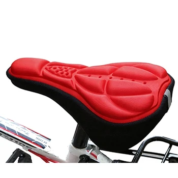 2025 fahrrad Sattel 3D Weiche Radfahren Sitz Abdeckung MTB Mountainbike Verdickung Schwamm Pad Outdoor