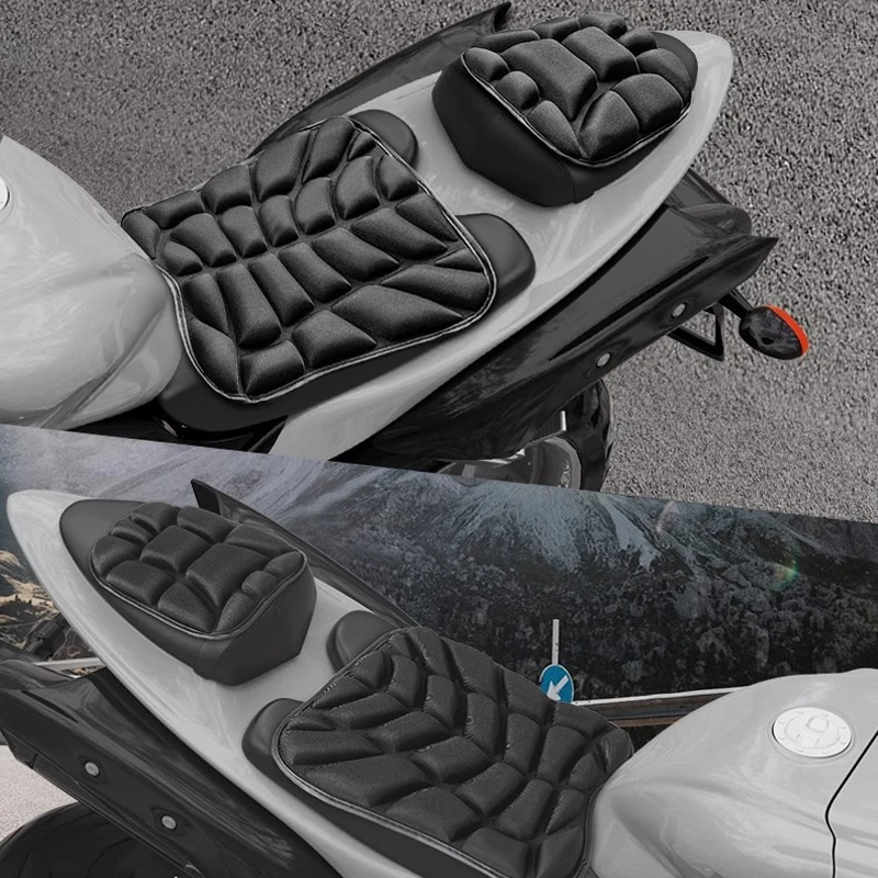Motorrad-Sitzkissen 3D Komfort-Gel-Sitzauflage Vorder – Bild 5