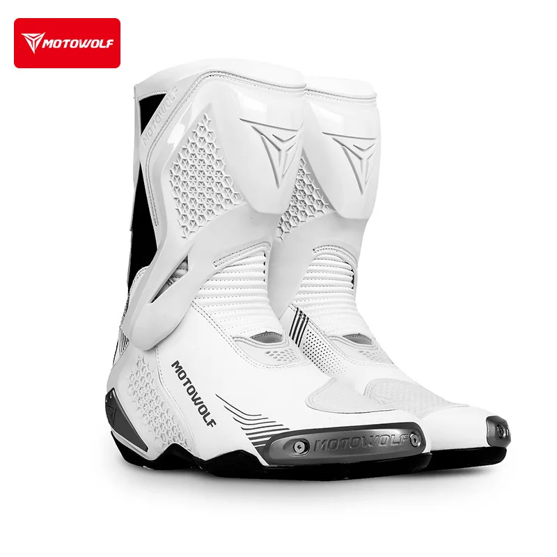 Motorradstiefel Offroad-Rallye-Wettkampfschutzstiefel Rutschfeste – Image 6