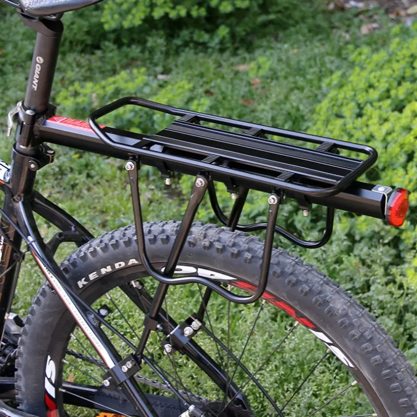Fahrrad Gepäckträger Fracht Gepäckträger Regal Radfahren Tasche – Immagine 6