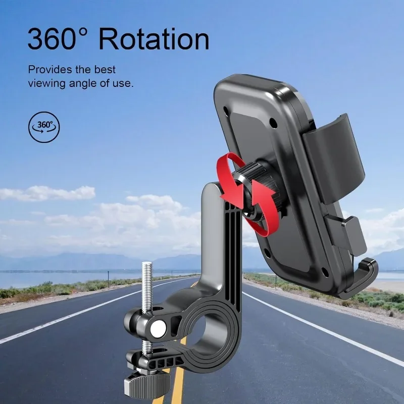 Fahrrad- und Motorrad-Handyhalterung für Lenker – Image 4