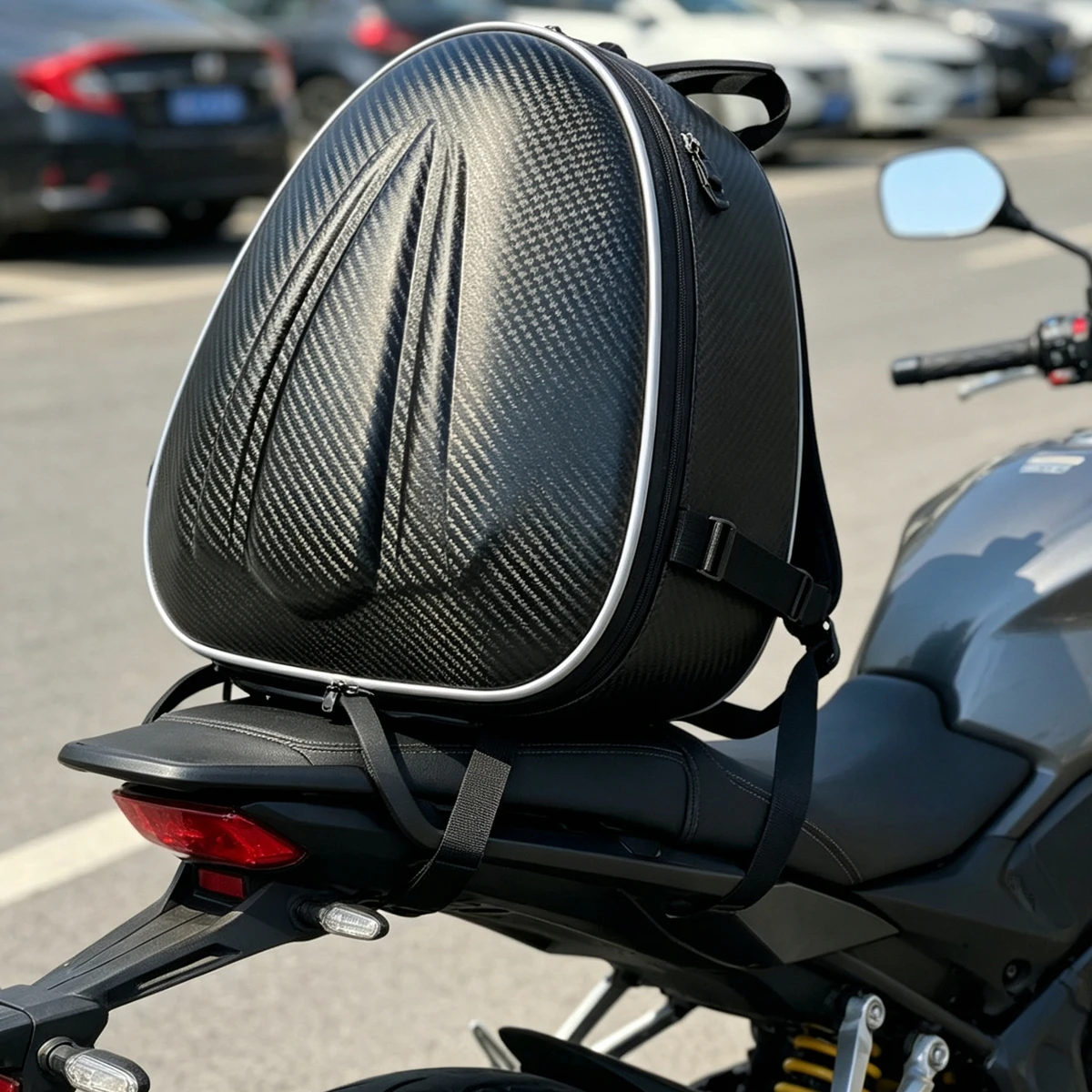 Wasserdichte Motorrad-Hecktasche, Multifunktionale – Bild 2