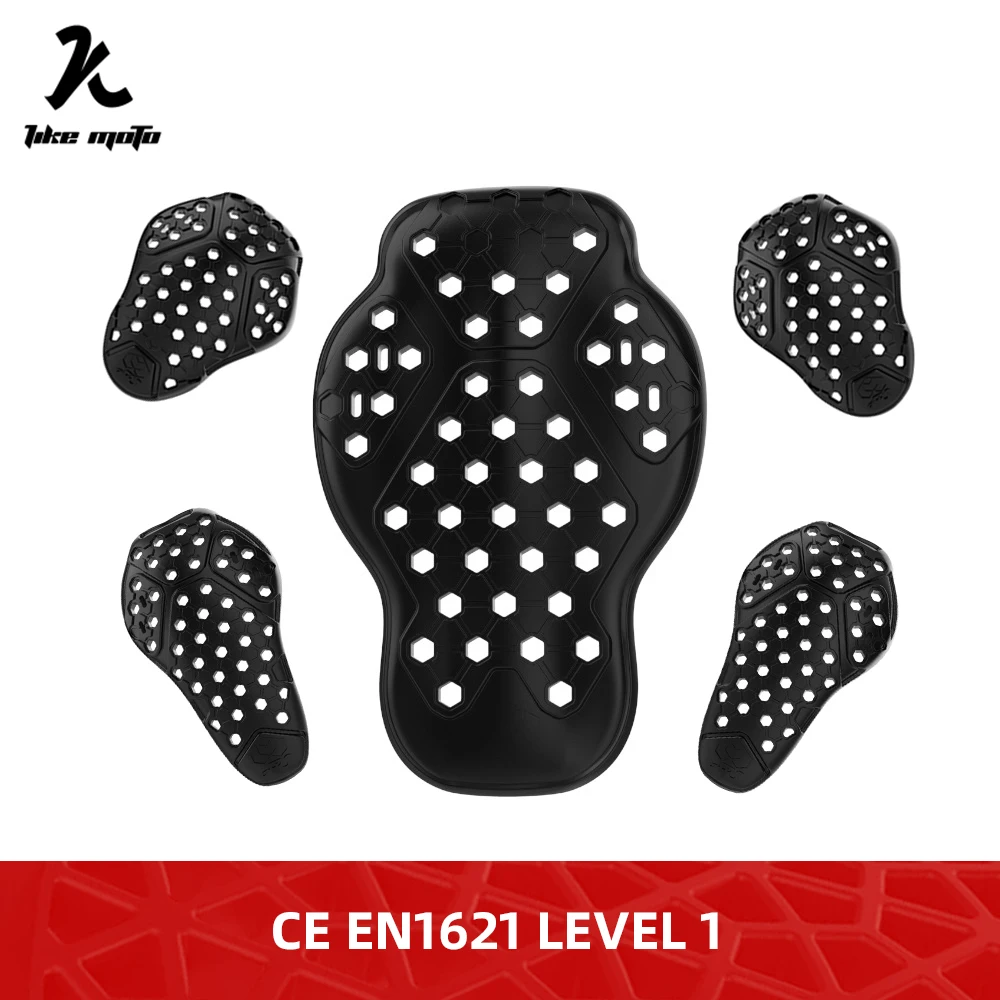 CE Red Motocross Motorrad Brust Rückenprotektor Ellenbogen Knie Schulterjacke Einsatz Gear Armor Moto Racing