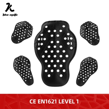 CE Red Motocross Motorrad Brust Rückenprotektor Ellenbogen Knie Schulterjacke Einsatz Gear Armor Moto Racing