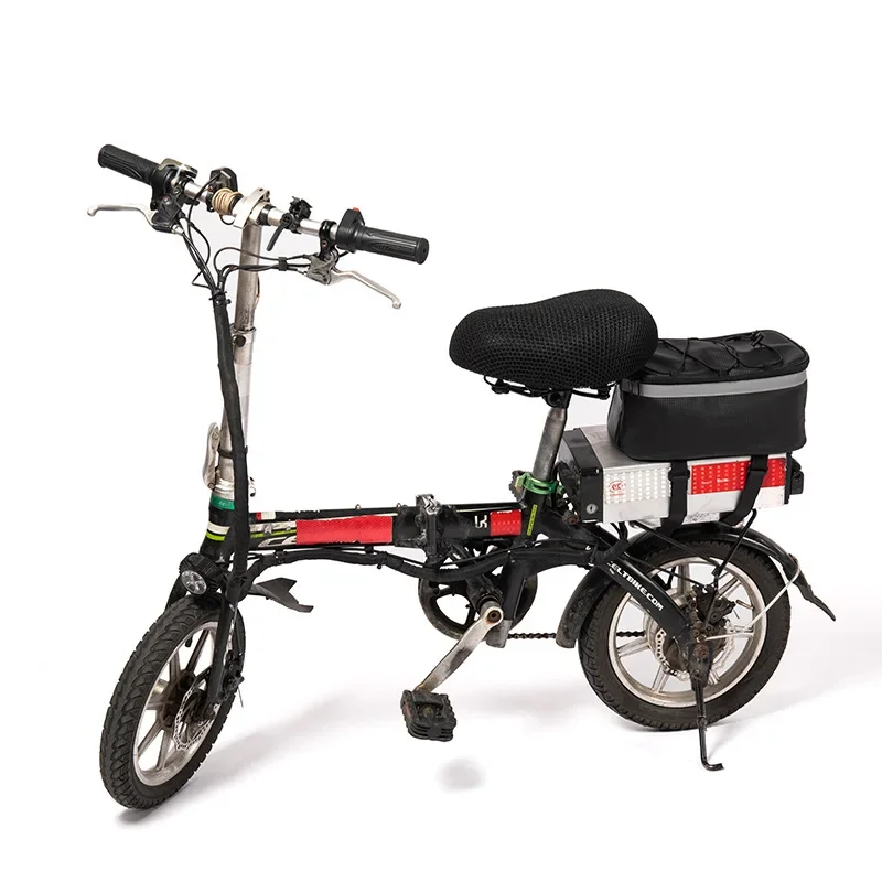Tragbare Motorrad Rucksack Fahrrad Stamm Tasche Fahrrad Rack Hinten – Bild 3
