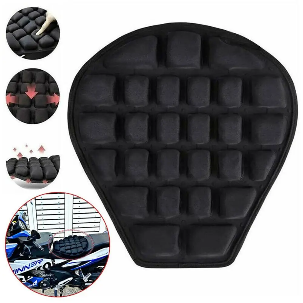 Motorrad 3D Komfort Gel Sitzkissen Universal Air Motorrad Kissen Pad – Image 3