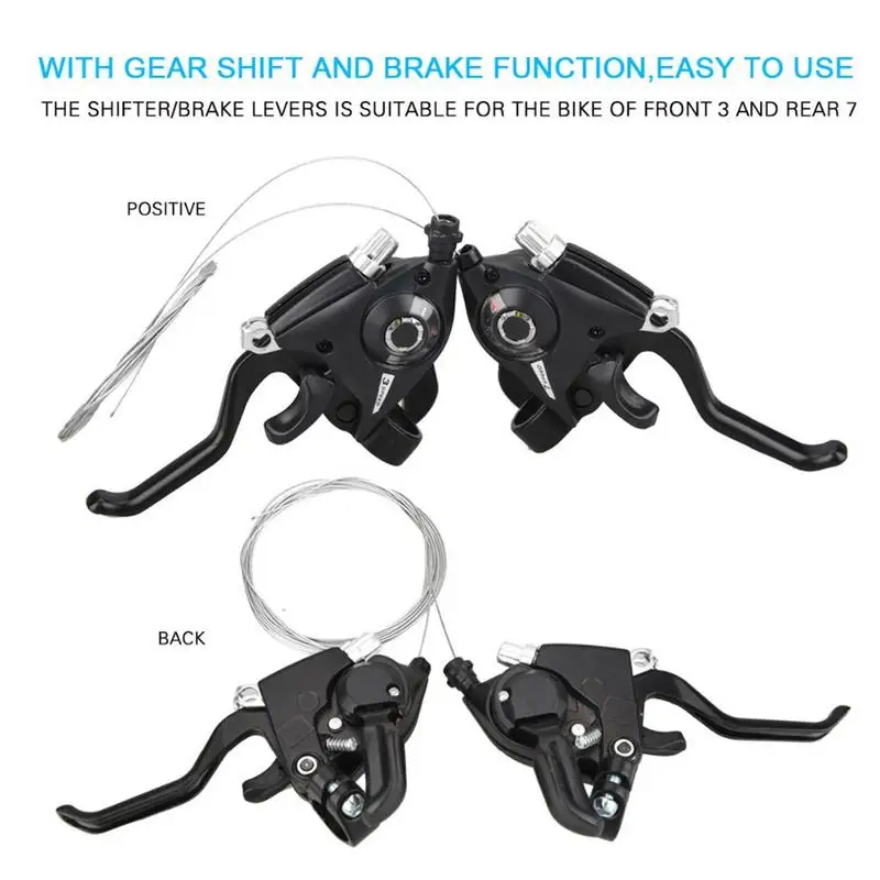 Mountainbike Shifter EF51-7 /EF51-8 MTBs Fahrrad Bremshebel Shifter – Image 4