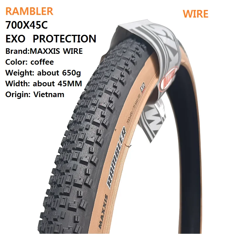 GRAVEL RAMBLER GMTB FAHRRADREIFEN DES Fahrradreifens 700X40C 700X45C – Image 5
