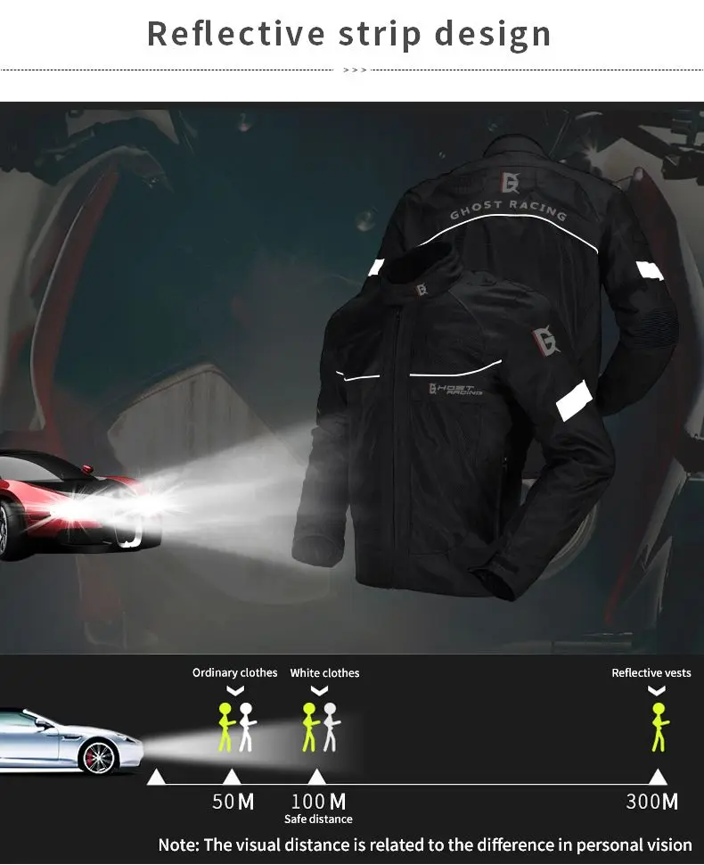 Männer Motorrad Rüstung Jacke Mantel Sommer Winter warm männlich – Immagine 4