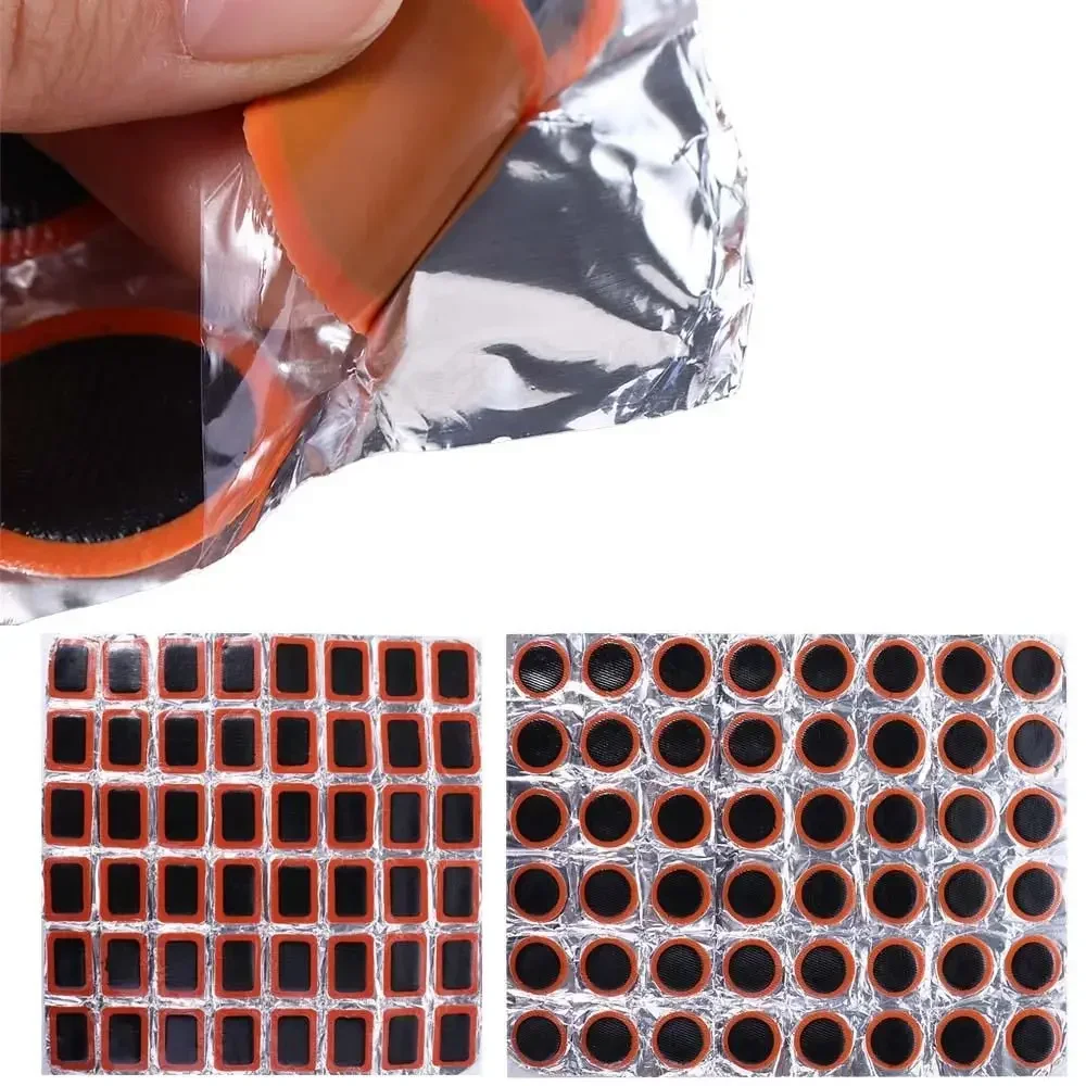 Gummi-Reparaturflicken für Fahrradreifen (48 Stück) – Bild 4