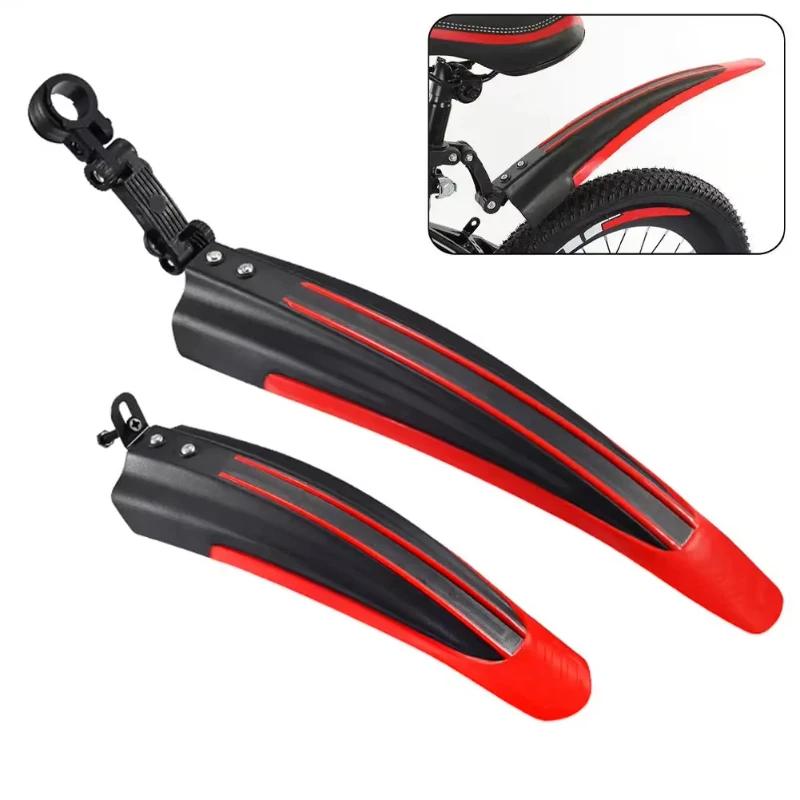 Fahrrad-Schutzblech-Set Fahrrad-Spritzschutzbleche Spritzschutz-Set – Bild 2