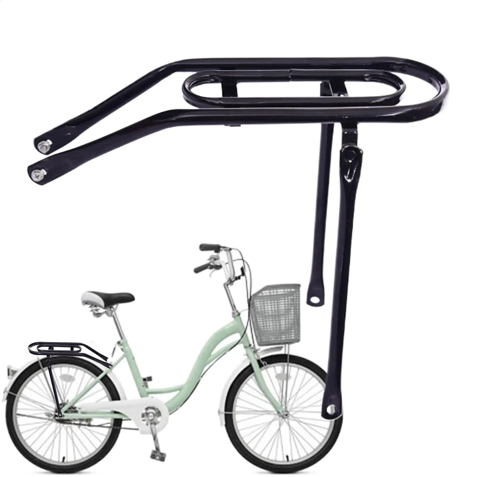 Gepäckträger für Fahrradheck, leichter Fahrradträger für Gepäck, Zubehör für den täglichen Gebrauch