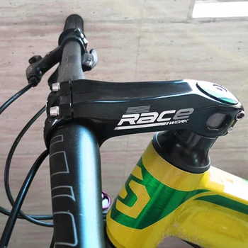 RACEWORK Fahrradvorbau MTB Rennrad Lenkervorbau 31,8 mm Aluminiumlegierung 20 Grad 80/90/100 mm