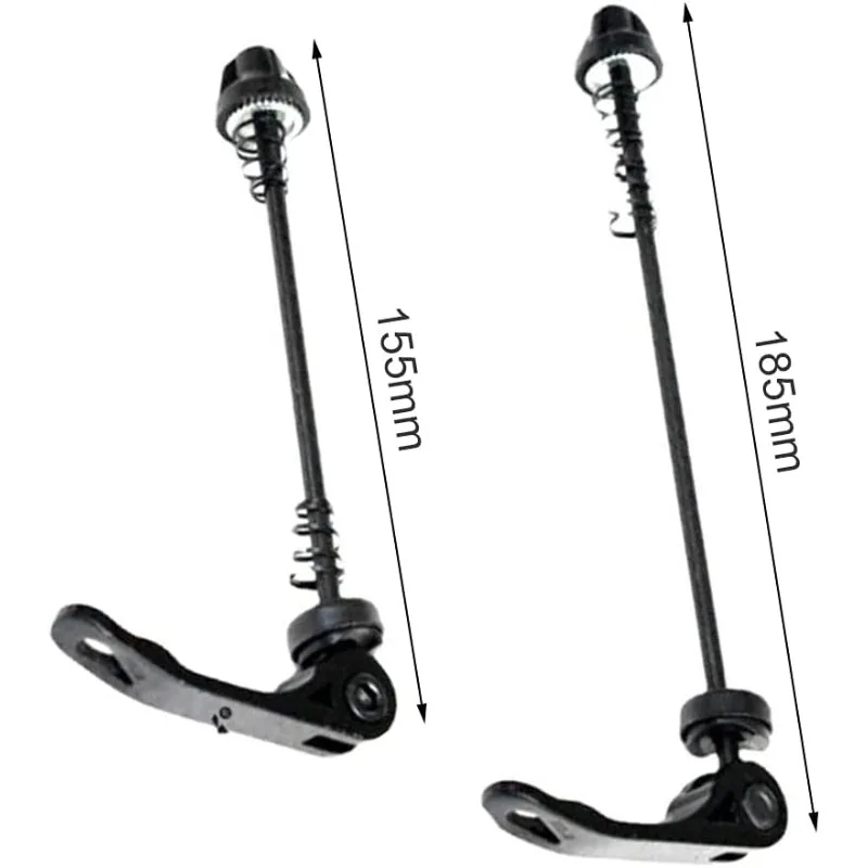 1 Paar Schnellspanner für Vorder- und Hinterradnabe, Schnellspanner-Set, Clip, Bolzen, Hebel, Achssatz