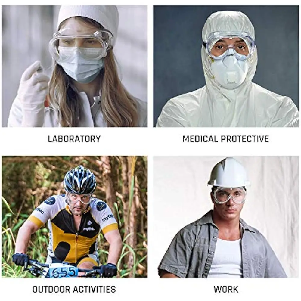 Motorrad-Schutzbrille Winddicht Beschlagfrei Staubdicht Arbeitsbrille – Image 3