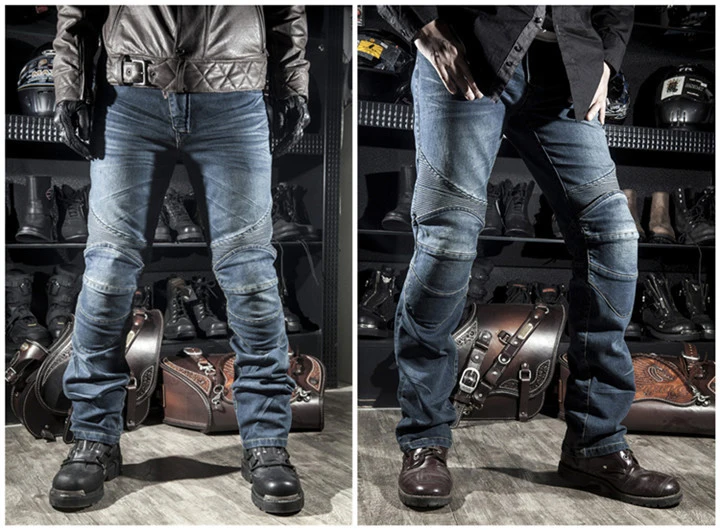 Sommer Männer Frauen Motorrad Jeans Tragen-beständig Motocross Hosen – Image 6