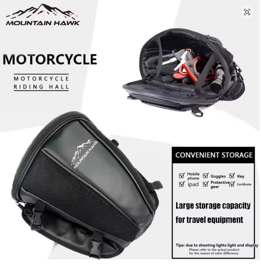 Motorrad-Hecktasche Sport-Gepäcktasche Satteltasche Motorradtasche Hecktasche Rücksitztasche Rucksack