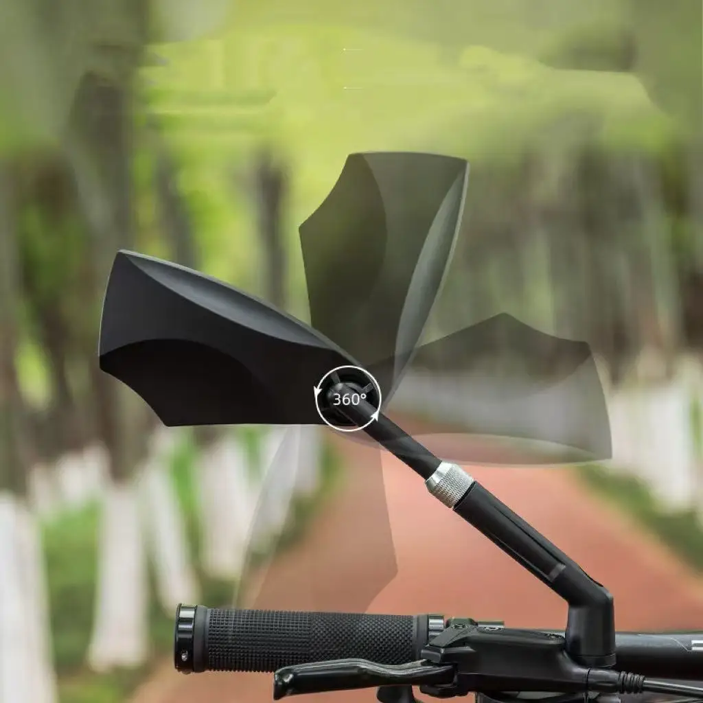 Fahrrad-Rückspiegel, Reflektor, verstellbarer, drehbarer Lenkerspiegel – Image 4