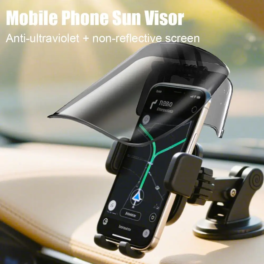 Motorrad-Handyhalterung Sonnenschutz Erweiterter Sonnenschutz Helm – Image 5