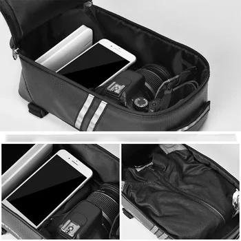 Fahrrad Rücksitztasche MTB Fahrradträger Tasche Kofferraum Pannier Radfahren Große Kapazität Wasserdichte