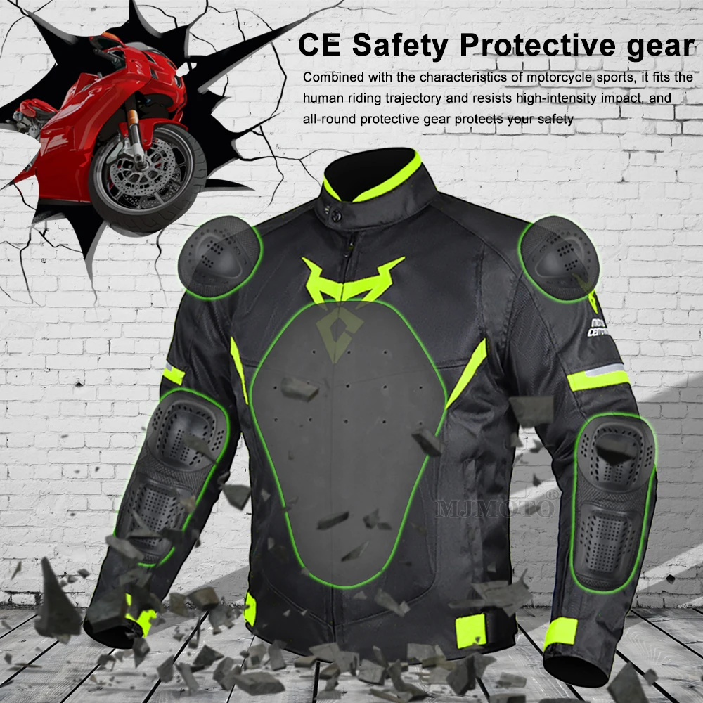 Sommer Motorrad Reiten Jacke Männer Frauen Mesh Atmungsaktive – Image 4