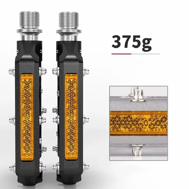 Rutschfeste Fahrradpedale aus Aluminiumlegierung MTB Rennrad-Pedale – Immagine 4