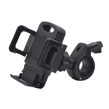 Motorrad-Telefonhalterung, Fahrrad-Telefonhalter, Lenkerklemme, Fahrrad-Roller-Telefonclip für alle