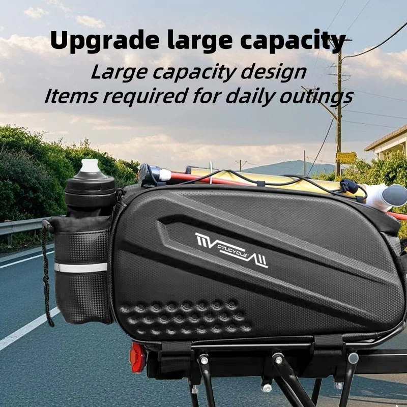 Fahrradtasche, Hartschalen-Rücksitztasche, Mountainbike-Gepäcktasche – Bild 2
