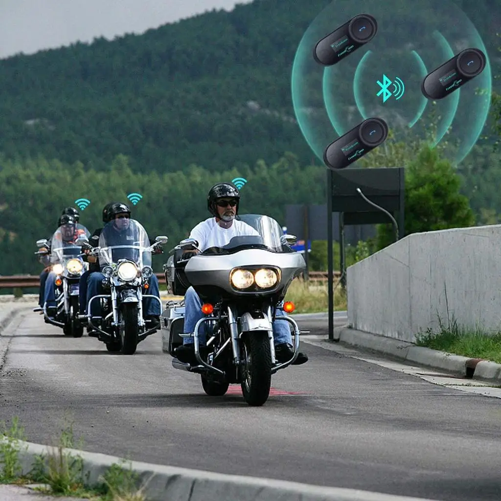 Freed conn t com sc bluetooth motorrad intercom helm headset drahtlose – Bild 4