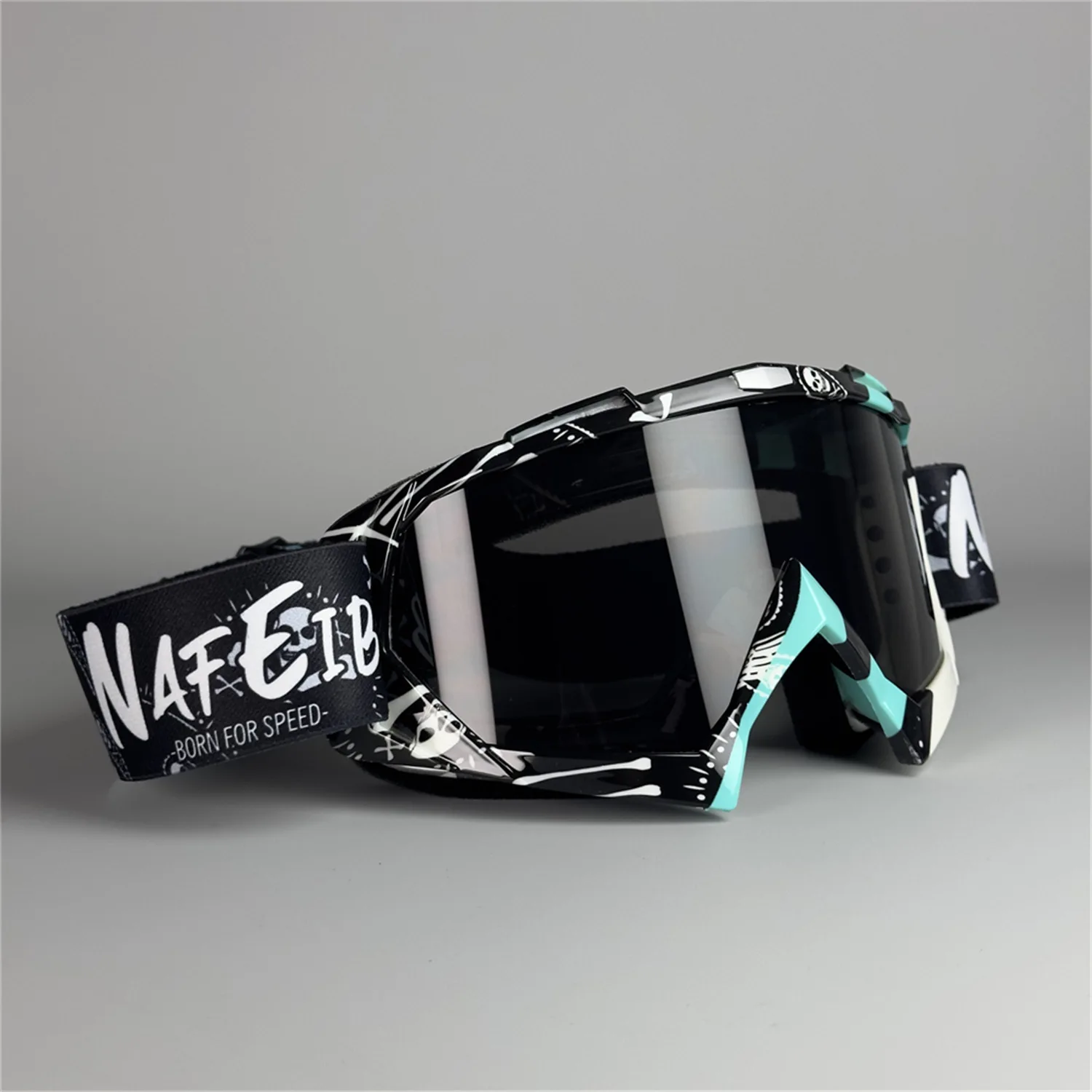 Winddichte, sanddichte Motorrad-Taktikbrille, explosionsgeschützte Schutzbrille für Motocross, Skifahren