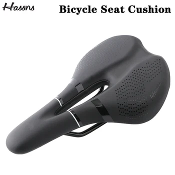 HASSNS MTB-Sattel Rennradsitz Mountainbike-Sattel Komfortabler Sillin-Fahrradsitz Ergonomischer