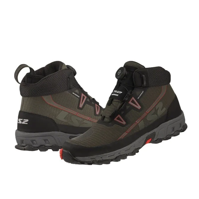 LS2 TREKKER MBW015 Herren-Stiefel Atmungsaktive Wasserdichte – Immagine 3