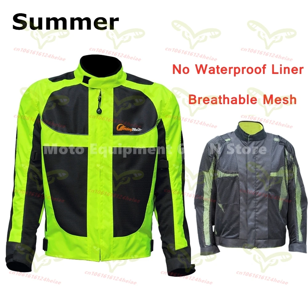 Sommerliche Atmungsaktive Motorradjacke für Herren und Damen – Image 3