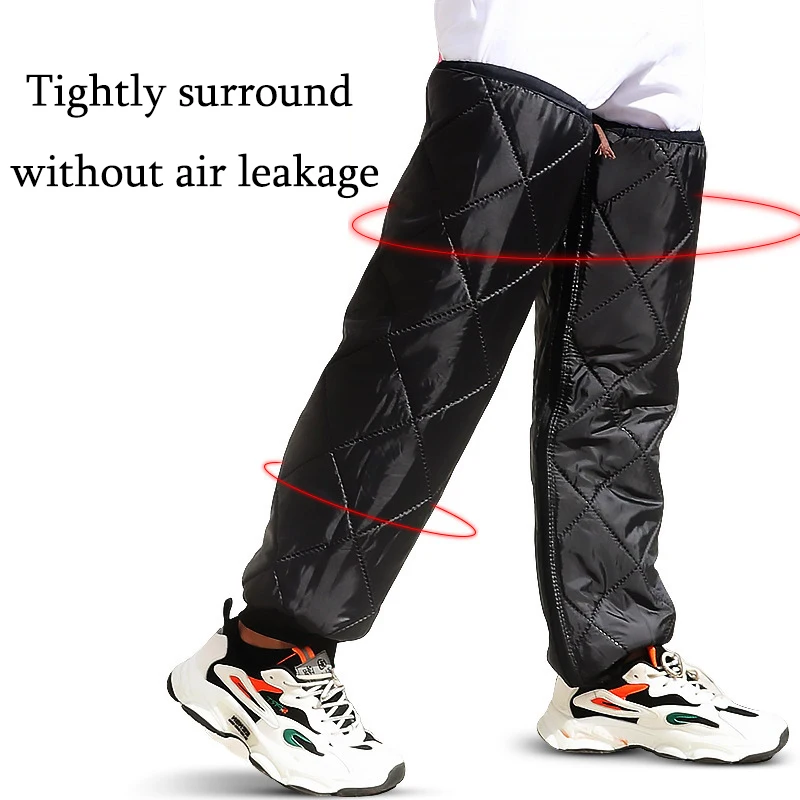 Winter Motorrad Knie Brace Wraps Pads Schutz Beinlinge Fahrrad – Bild 3