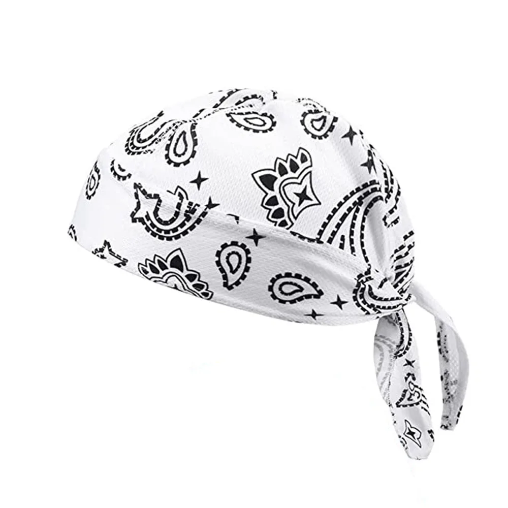 Herren Bandana Sommer Radfahren Bandana Fahrrad Hut Kopf Wrap Anti – Immagine 4