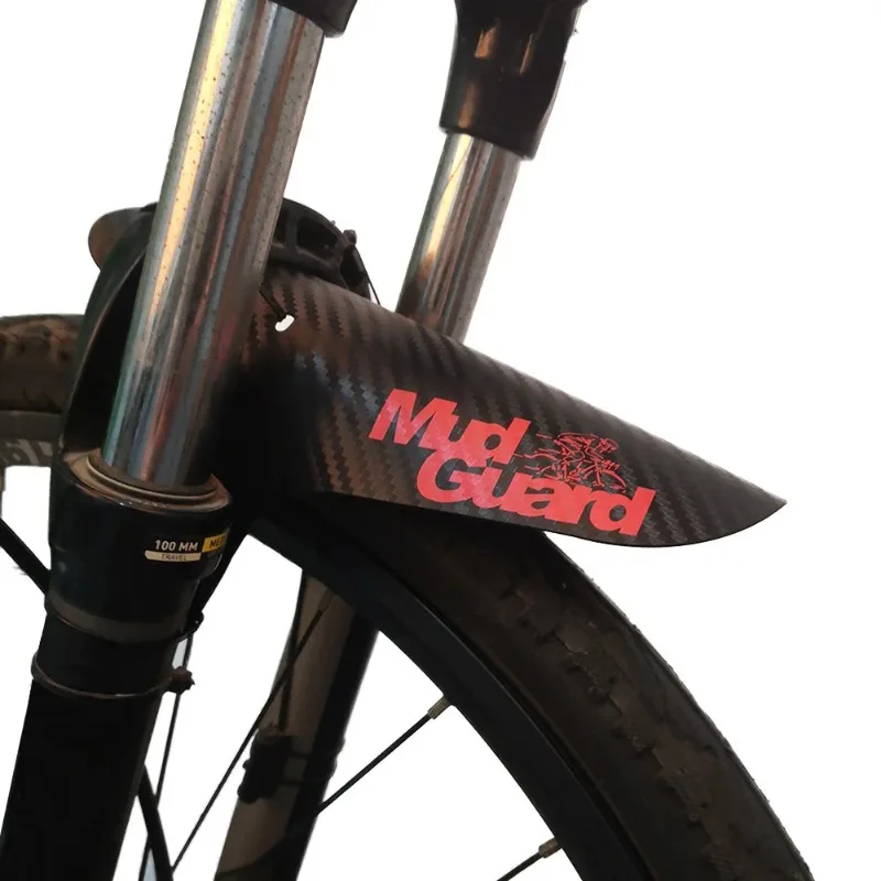 Fahrrad Kotflügel Berg Carbon Muster Fahrrad Kotflügel Für Vorne – Image 4