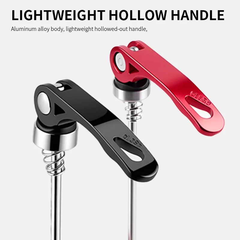 Fahrrad-Schnellspanner-Set für Vorder- und Hinterradnaben (2 Stück) – Immagine 4