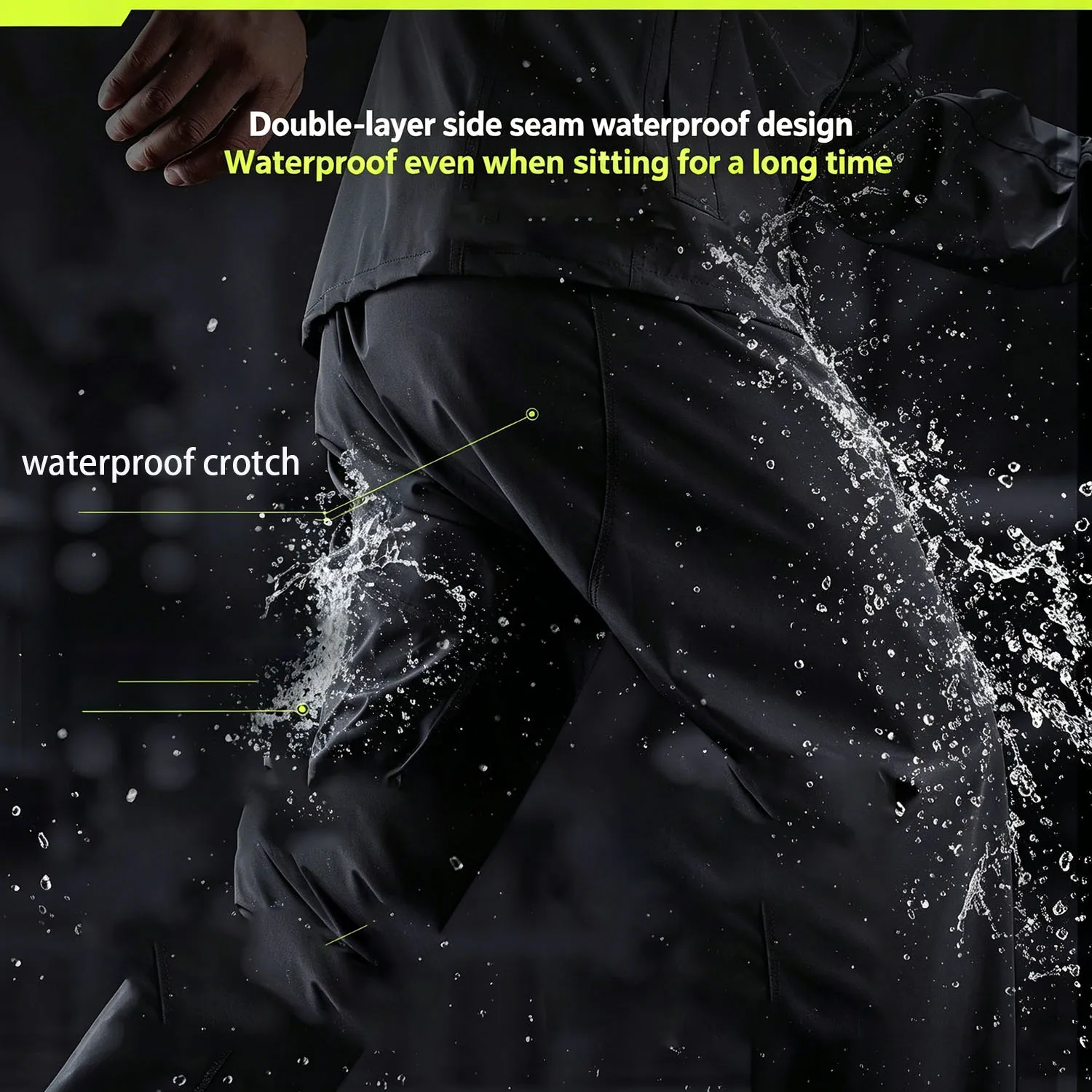 Motorrad-Regenanzug für Herren und Damen, Regenbekleidung – Image 4