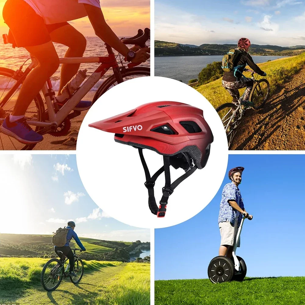 Mountainbike-Helm für Erwachsene, leichter MTB-Fahrradhelm für Herren – Bild 6