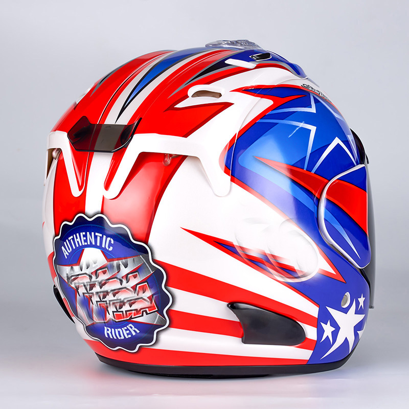 Damen und Herren Schutz Racing Sommerhelm Casque Casco – Bild 2