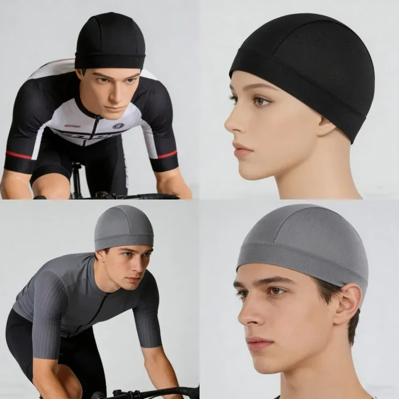 Fahrrad- und Motorradhelm-Innenfutter, Kopfwickel, Mütze – Image 4