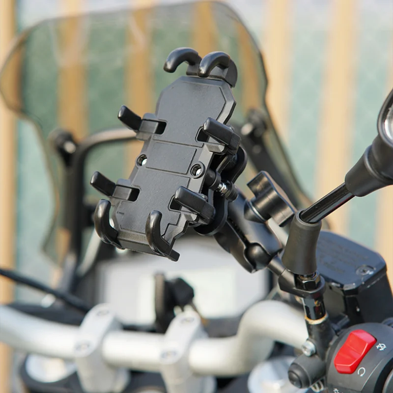 Universelle Motorrad- und Fahrrad-Handyhalterung – Image 6
