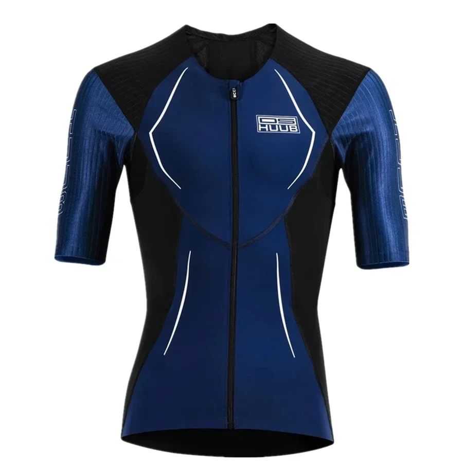 Herren Radtrikot Kurzarm Sommer Atmungsaktiv Renn-Sport MTB – Immagine 4