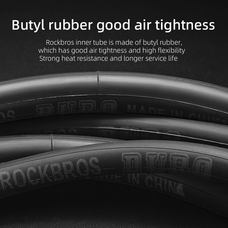ROCKBROS Fahrradschlauch 700C Rennradschlauch 700*23C 25C 28C 35C – Image 2