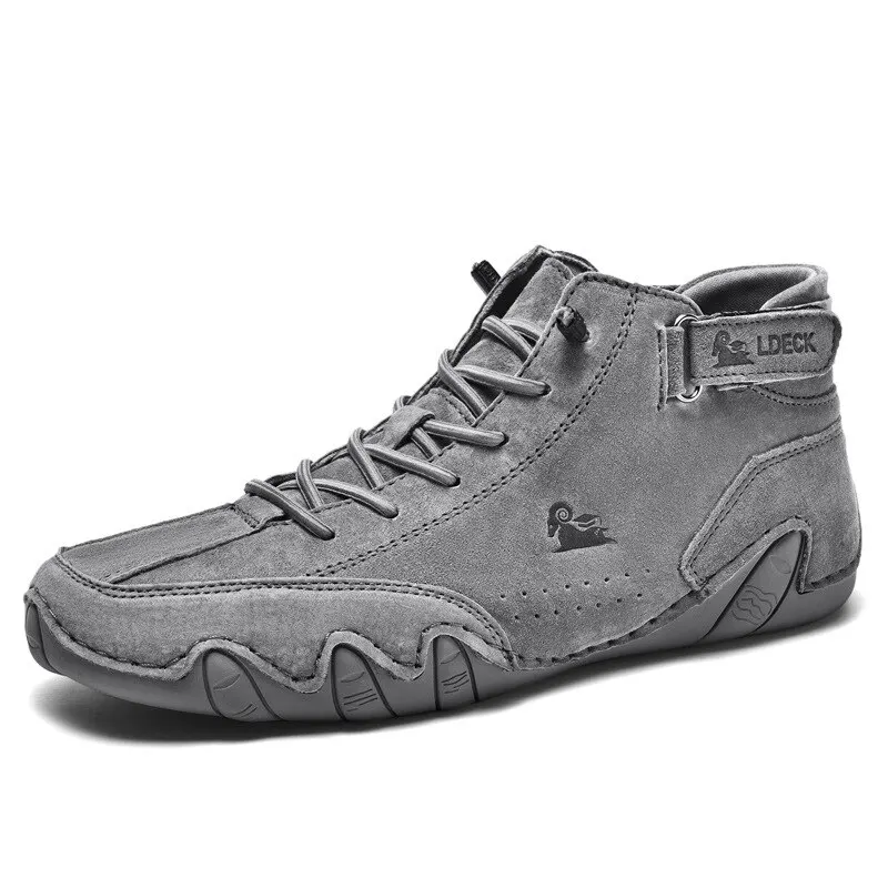 Männer Stiefel Casual Motorrad Winter Schuhe 2023 Wasserdichte High Top Sneakers Luxus Schuhe