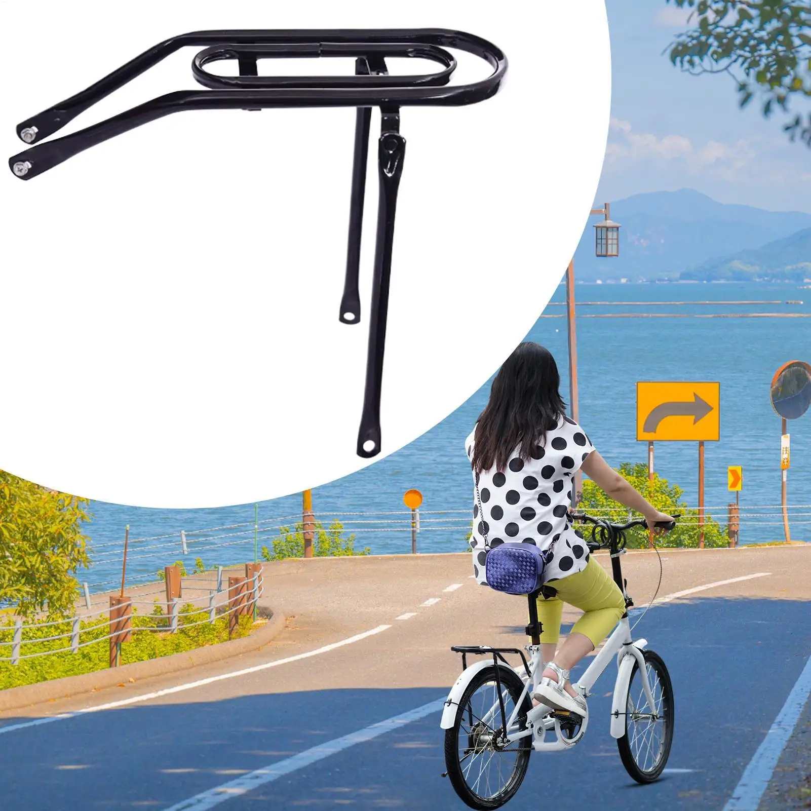 Gepäckträger für Fahrradheck, leichter Fahrradträger für Gepäck, Zubehör für den täglichen Gebrauch ﻿